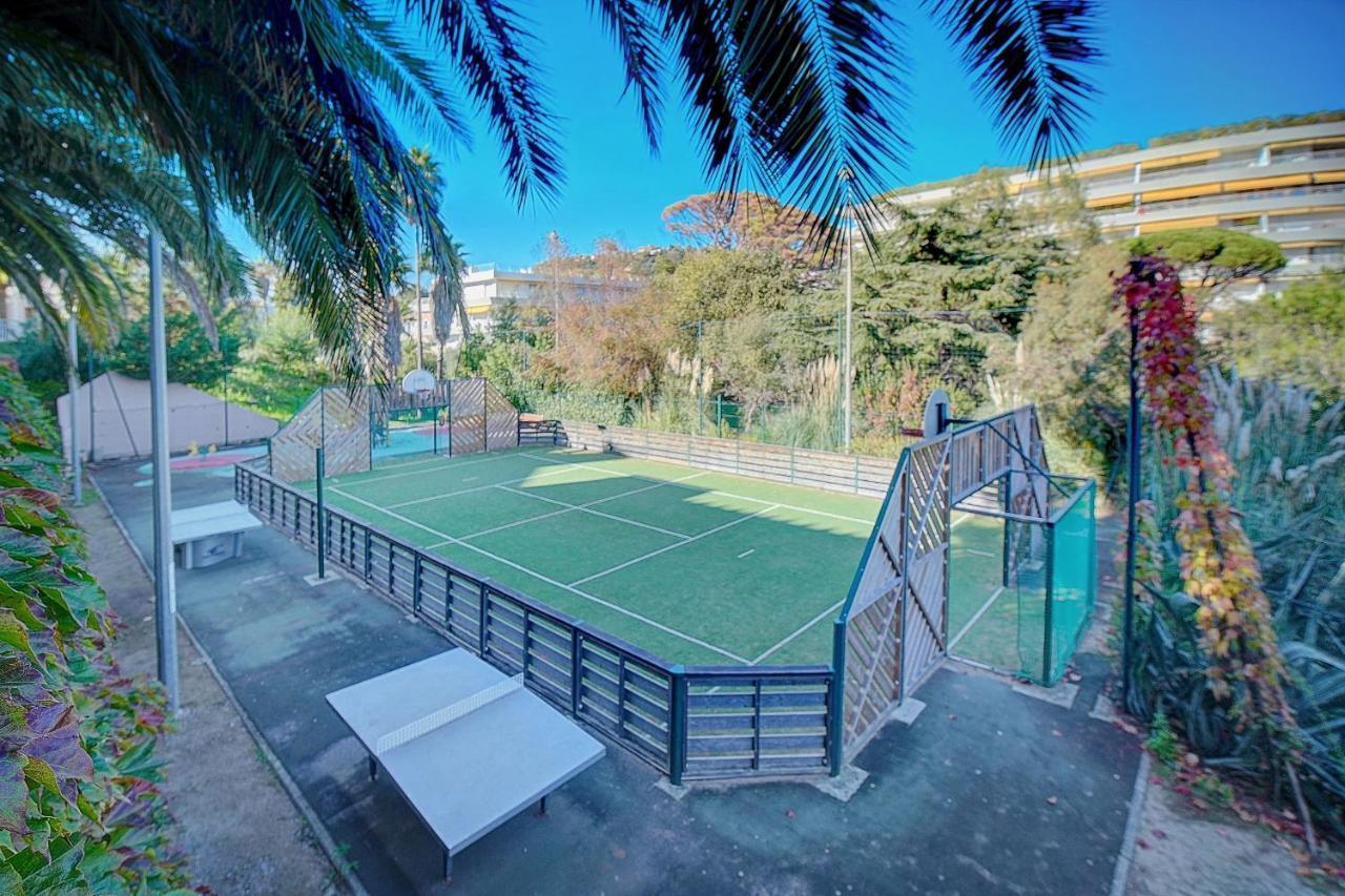 Immogroom - 2 Rooms Sea View - Swimming Pool - Terrace - Parking - Ac Cannes Buitenkant foto